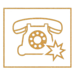 Icon representing live telephone psychic readings and professional consultations with Paul Dean.